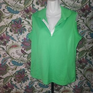 Nike Golf Sleeveless Polo Top